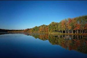 Early Autumn Lake